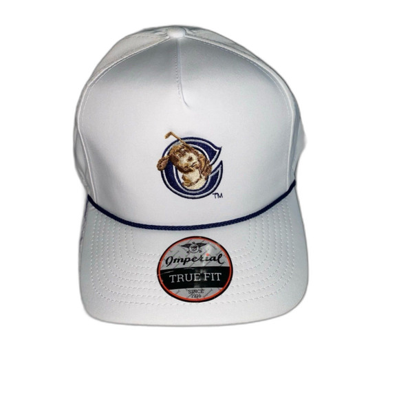 Imperial True Fit  White SnapBack Golf Cap. LNWOT - Picture 1 of 9